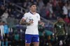 FILE - United States' Brandon Vazquez in action during the second half in a CONCACAF Nations League quarterfinal second leg soccer match against Jamaica Monday, Nov. 18, 2024, in St. Louis. (AP Photo/Jeff Roberson, File)