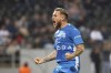 FILE - Mlada Boleslav's Vasil Kusej celebrates after scoring his side's first goal during the Europa Conference League opening phase soccer match between Vitoria SC and Mlada Boleslav at the D. Afonso Henriques stadium in Guimaraes, Portugal, on Nov. 7, 2024. (AP Photo/Luis Vieira, File)