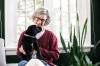 MIKAELA MACKENZIE / FREE PRESS
Puppy raisers like Lorraine Rempel (with Ollie) help make sure future guide dogs are happy, healthy and confident before future training.