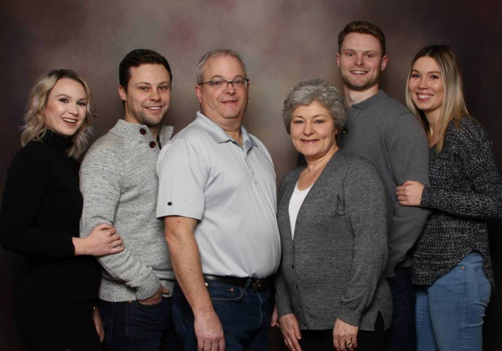SUPPLIED
The Jago family included (from left): CC, Nolan, Dean, Janet, Tanner and Shelby.