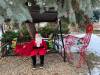 LARRY BREDESEN PHOTO
                                Life-sized Santa enjoyed chilling in his Southdale neighbourhood before he was kidnapped.
