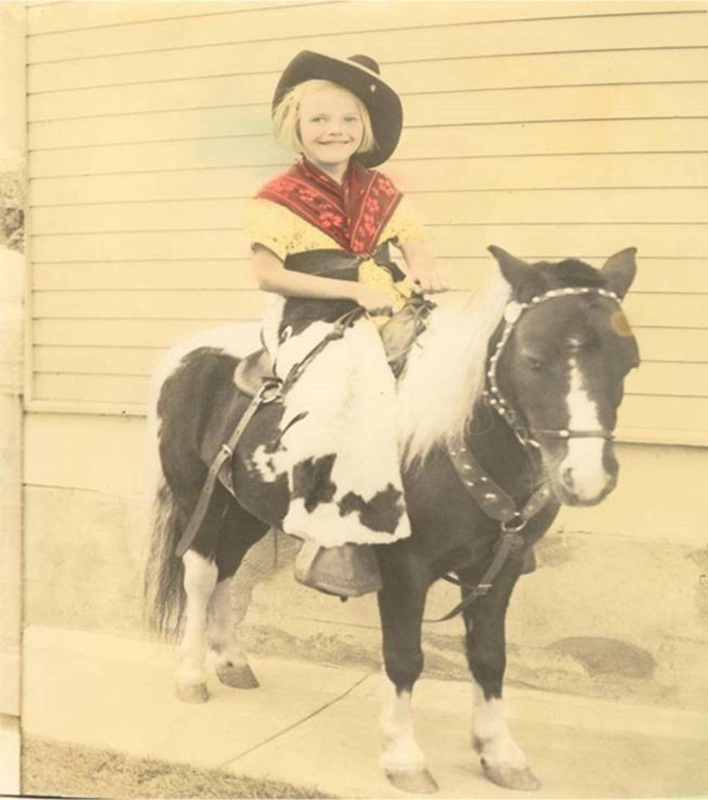 SUPPLIED
Olga Fuga, from childhood to the end, was known for her smile and, says one friend, being ‘full of the joy of living.’
