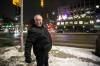 MIKAELA MACKENZIE / FREE PRESS
                                MMF president David Chartrand lit up the MMF building at 200 Main St. on Thursday.