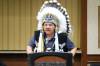 DANIEL CRUMP / FREE PRESS FILES
                                Lake Manitoba First Nation Chief Cornell McLean