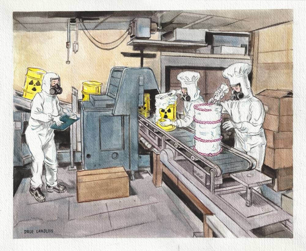 Drue Langlois photo
The Dudes of Hazmat, created by Drue Langlois, is arguably the most popular indie cartoon to emerge from the Prairies.