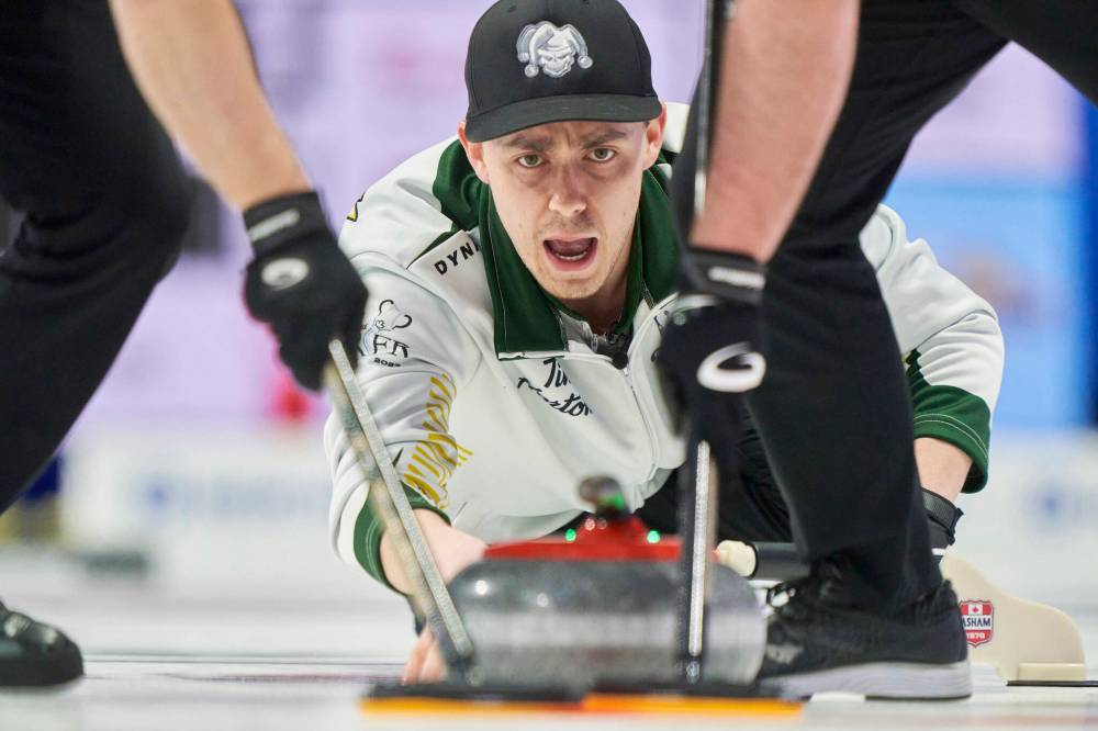 Geoff Robins / THE CANADIAN PRESS files
Kyle Doering joins Team Carruthers as the new second on the 12th-ranked men’s team in the world.