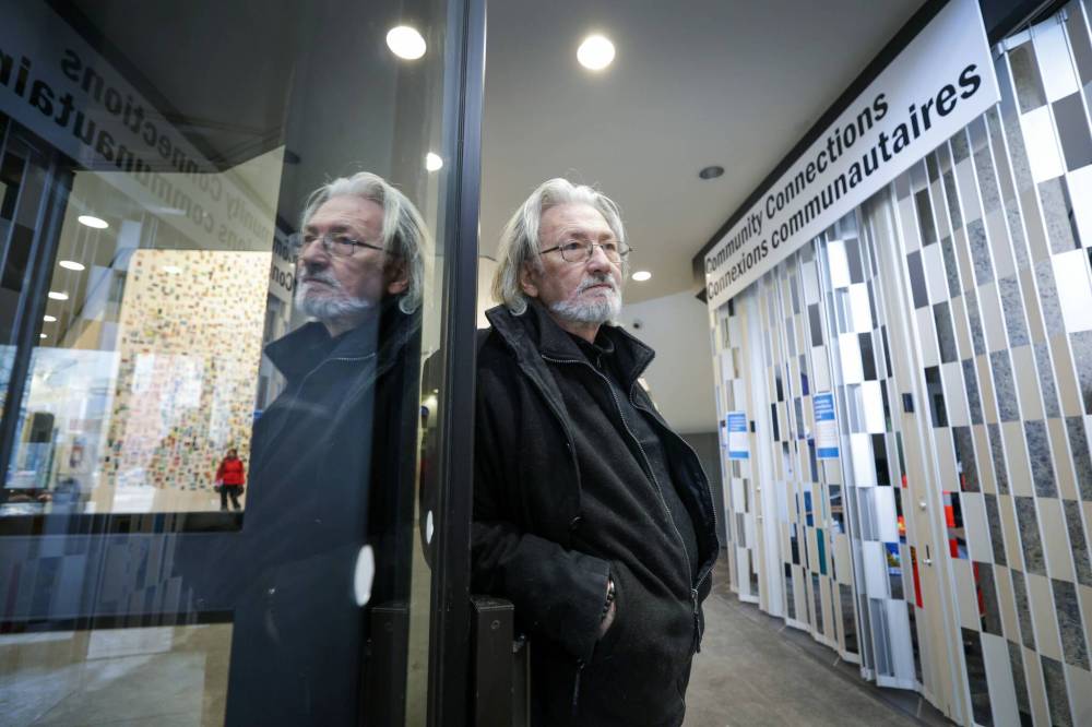 RUTH BONNEVILLE / FREE PRESS FILES
Al Wiebe, pictured in 2023, helped advocate for the community connections space at Millennium Library.
The annual cost of the hub is $614,000. The city hasn't renewed the funding.