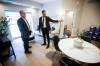 JOHN WOODS / FREE PRESS 
                                Nigel Furgus (right), president and CEO of Paragon Living, shows Coun. Shawn Dobson (St. James) around a suite Tuesday at the new Parkbridge residential building at 2140 Portage Ave.