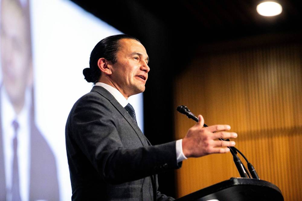 MIKAELA MACKENZIE / FREE PRESS FILES
                                Questions about how the province plans to balance the budget by the end of its first term, as promised by Premier Wab Kinew, will be answered at next week’s fiscal update, his press secretary said.