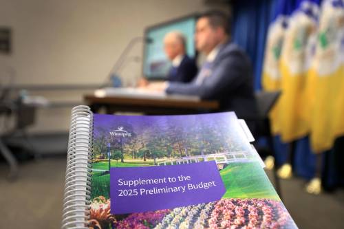 RUTH BONNEVILLE / FREE PRESS
                                A preliminary Winnipeg budget update released Wednesday proposes to raise property taxes by 5.95 per cent.