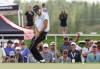 John Keefer in the final round of the Manitoba Open in August (John Woods / Free Press files)