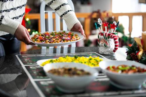 MIKAELA MACKENZIE / FREE PRESS
                                They might not be traditional Christmas dishes for your family, but vegetarian options are welcome at any table.