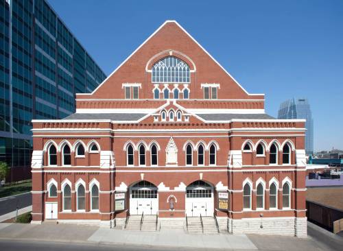 SUPPLIED The Ryman Auditorium opened in 1892 and served as the longtime home of the Grand Ole Opry radio show.