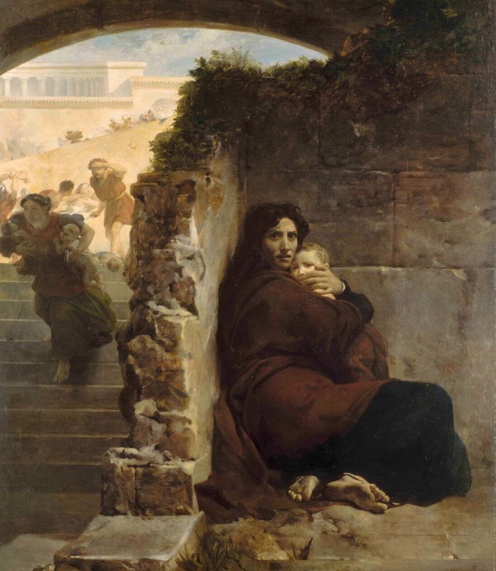 Submitted
Scène du massacre des Innocents was painted by the French painter Léon Cogniet in 1824 and illustrates the killing of baby boys by Herod’s soldiers following the birth of Jesus.