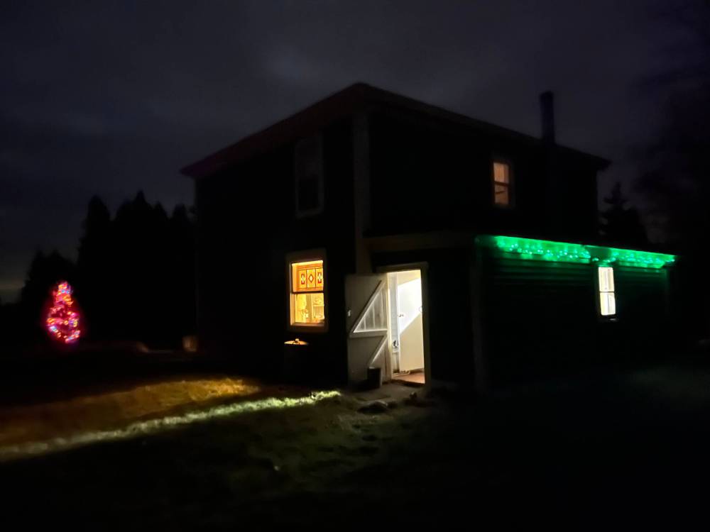 Russell Wangersky / Free Press
Christmas lights from Adam’s Cove, NL.