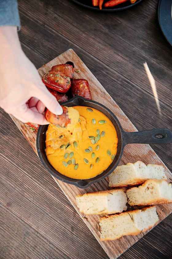 Squash fondue (Pineridge Hollow)