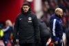 Brighton and Hove Albion manager Fabian Hurzeler looks on during the Premier League match between Brighton and Nottingham Forest at the City Ground, Nottingham, England, Saturday Feb. 1, 2025. (Martin Rickett/PA via AP)