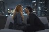 This image released by Sony Pictures shows Justin Baldoni, right, and Blake Lively in a scene from