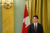 Prime Minister Justin Trudeau looks on during a cabinet swearing-in ceremony at Rideau Hall in Ottawa on December 20, 2024. THE CANADIAN PRESS/Sean Kilpatrick