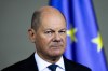 German Chancellor Olaf Scholz gives a statement at the chancellery in Berlin, Germany, Wednesday, Jan. 8, 2025. (AP Photo/Markus Schreiber)