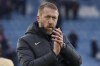 FILE - Chelsea's head coach Graham Potter celebrates at the end of the English Premier League soccer match between Leicester City and Chelsea at King Power stadium in Leicester, England, Saturday, March 11, 2023.(AP Photo/Rui Vieira, File)