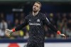 FILE - Marseille's goalkeeper Pau Lopez reacts during the Europa League round of 16, second leg, soccer match between Villarreal and Olympique de Marseille in Villarreal, east Spain, on March 14, 2024. (AP Photo/Alberto Saiz, File)