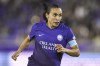 FILE - Orlando Pride forward Marta (10) runs during an NWSL soccer match against the Chicago Red Stars, March 29, 2024, in Orlando, Fla. (AP Photo/Phelan M. Ebenhack, File)
