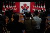 Conservative leader Pierre Poilievre speaks with reporters during a news conference, Thursday, Jan. 9, 2025 in Ottawa. THE CANADIAN PRESS/Adrian Wyld