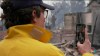This image provided by NBC shows reporter Jacob Soboroff on a FaceTime call with his mother from in front of the burnt-out home where grew up in Pacific Palisades, Calif., Wednesday, Jan. 8, 2025. (NBC via AP)