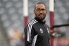 FILE - Colorado Rapids head coach Robin Fraser looks on during the first half of an MLS soccer match Saturday, Aug. 6, 2022, in Commerce City, Colo. (AP Photo/David Zalubowski, File)