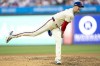 Philadelphia Phillies relief pitcher Jeff Hoffman in action during Game 1 of a baseball NL Division Series against the New York Mets, Saturday, Oct. 5, 2024, in Philadelphia. (AP Photo/Chris Szagola)