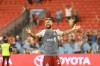 Toronto FC forward Lorenzo Insigne (24) celebrates after Toronto FC defeated Forge FC 1-0, during Canadian Championship soccer action in Toronto on Tuesday, August 27, 2024. THE CANADIAN PRESS/Christopher Katsarov