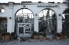 A destroyed Bank of America is seen on Sunset Boulevard in the aftermath of the Palisades Fire in Pa cific Palisades, Calif., Sunday, Jan. 12, 2025. (Scott Strazzante/San Francisco Chronicle via AP)
