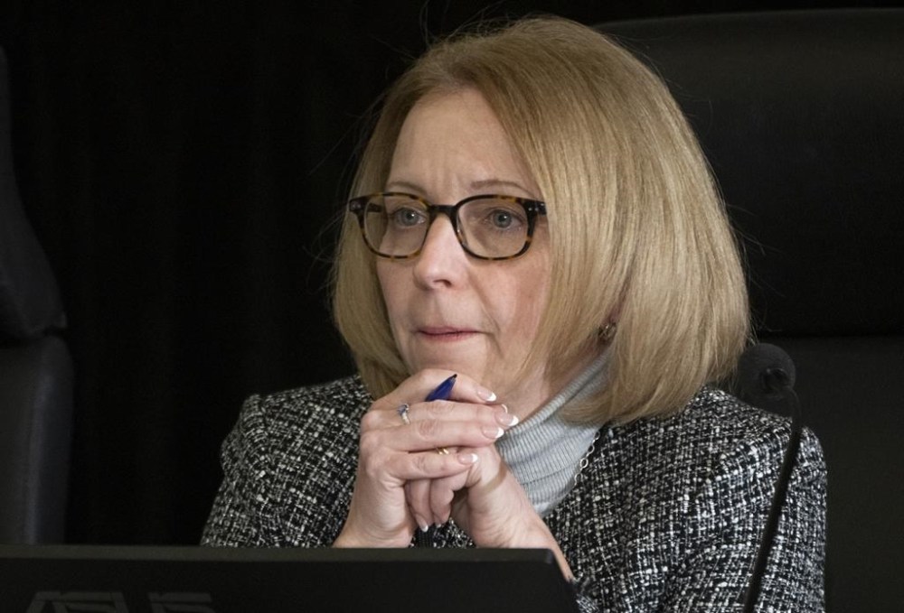 Deputy Clerk of the Privy Council Nathalie Drouin appears as a witness at the Public Order Emergency Commission in Ottawa, Friday, Nov. 18, 2022. THE CANADIAN PRESS/Adrian Wyld