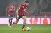 FILE - Lille's Nabil Bentaleb in action during the French League One soccer match between Lille and Marseille at the Pierre Mauroy stadium in Villeneuve d'Ascq, northern France, April 5, 2024. (AP Photo/Matthieu Mirville, File)