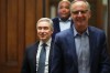 Minister of Innovation, Science and Industry Francois-Philippe Champagne leaves during a break in a Liberal caucus meeting in Ottawa, Wednesday, Jan. 8, 2025. THE CANADIAN PRESS/Sean Kilpatrick