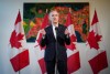 Former Bank of Canada governor Mark Carney speaks to reporters at the Liberal caucus retreat in Nanaimo, B.C., Tuesday, Sept. 10, 2024. THE CANADIAN PRESS/Darryl Dyck