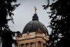 One of the two candidates for the leadership of the Manitoba Progressive Conservatives is under fire over a social media post that referred to his opponent's Muslim faith. The sculpture titled 