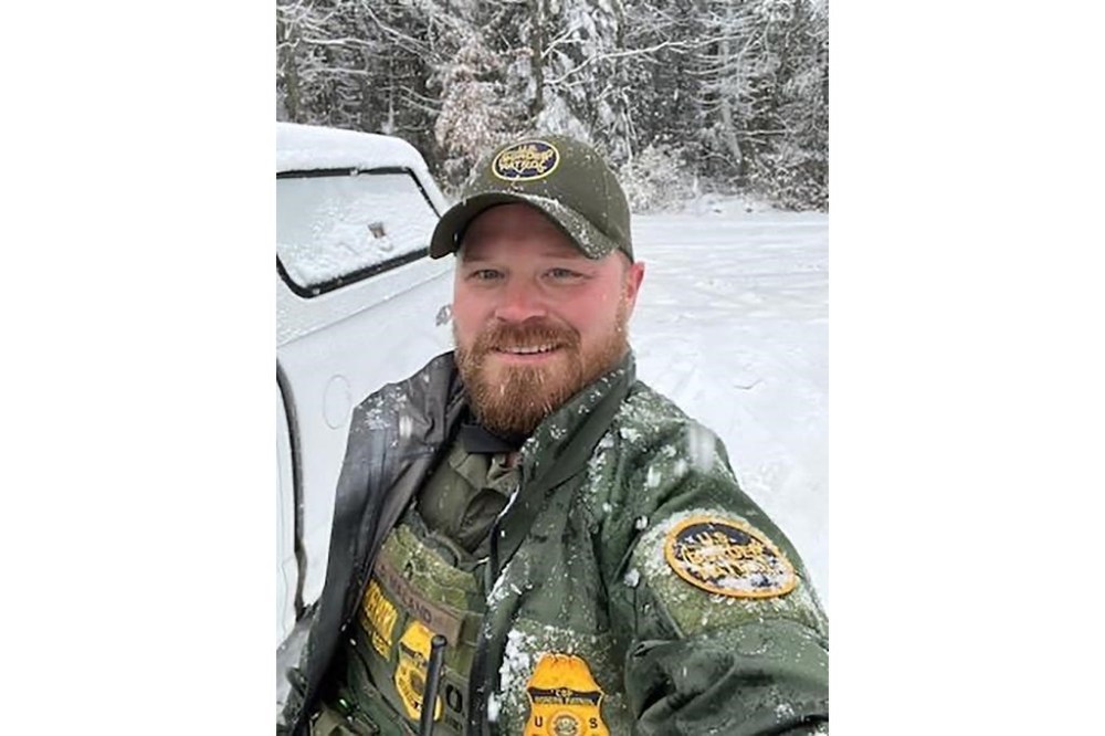 This undated image courtesy of Joan Mussa shows U.S. Border Patrol agent David Maland, who was killed Monday, Jan. 20, 2025, following a traffic stop in Vermont. (David Maland/Joan Mussa via AP)