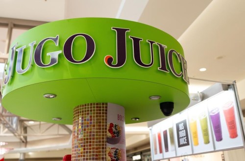 MTY Food Group Inc. is raising its quarterly dividend by 18 per cent. A Jugo Juice outlet, part of MTY Food Group Inc., is seen in a mall in Montreal, Monday, Dec. 2, 2024. THE CANADIAN PRESS/Christinne Muschi