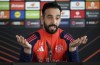 Manchester United manager Ruben Amorim gestures during a press conference in Manchester, England, Wednesday, Jan. 22, 2025, ahead of the Europa League soccer match between Manchester United and Rangers FC. (Martin Rickett/PA via AP)