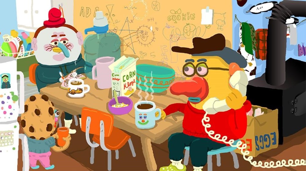 A still from the documentary