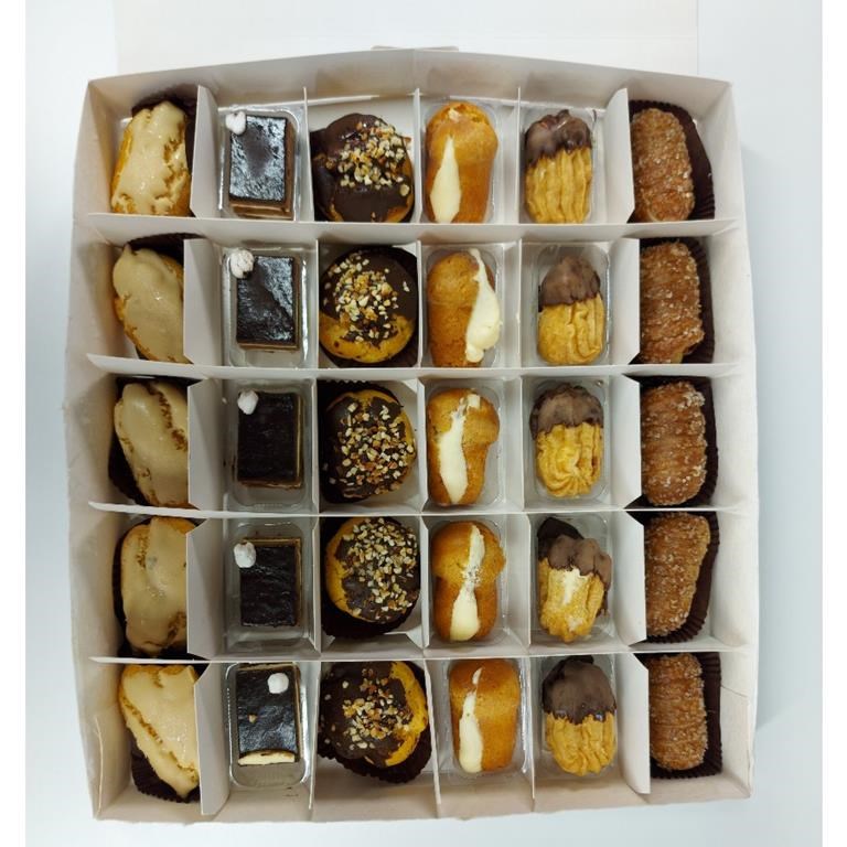An assortment of Sweet Cream brand mini pastries are shown in an undated handout image. THE CANADIAN PRESS/HO