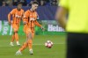 Shakhtar's Heorhiy Sudakov scores from the penalty spot during the Champions League opening phase soccer match between Shakhtar Donetsk and Stade Brest at the Arena AufSchalke in Gelsenkirchen, Germany, Wednesday Jan. 22, 2025. (AP Photo/Martin Meissner)