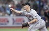 FILE - Arizona Diamondbacks relief pitcher Paul Sewald throws during the eighth inning of a baseball game against the Tampa Bay Rays, Saturday, Aug. 17, 2024, in St. Petersburg, Fla. (AP Photo/Chris O'Meara, File)