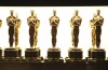 FILE - Oscar statuettes appear backstage at the Oscars in Los Angeles on Feb. 26, 2017. (Photo by Matt Sayles/Invision/AP, File)