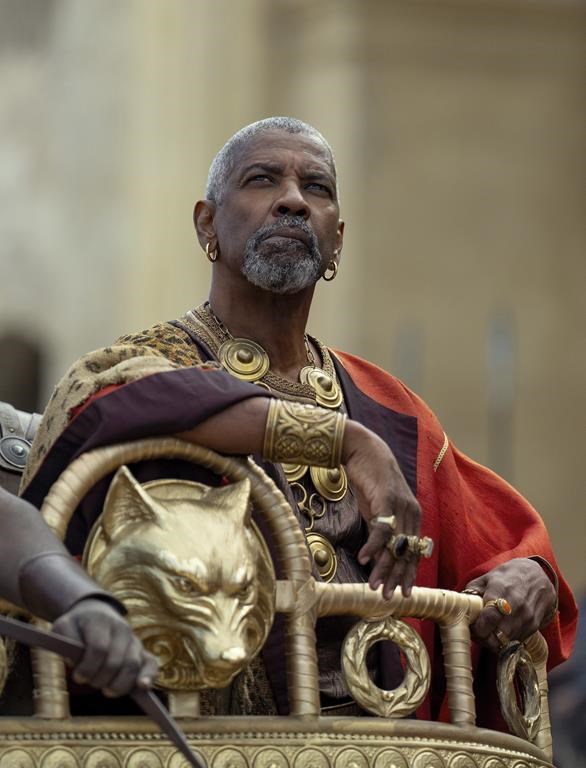 This image released by Paramount Pictures shows Denzel Washington in a scene from