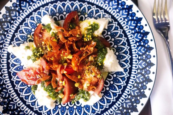 Burrata is king. This dish from Borgo Antico is just one example. (Mikaela MacKenzie / Free Press files)
