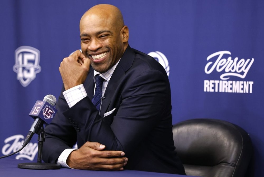 Nets retire Hall of Famer Vince Carter's No. 15 jersey – Winnipeg Free Press