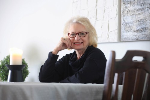 RUTH BONNEVILLE / FREE PRESS

Local Feature - Wilma Doerksen forgiveness 

Portrait of Wilma Derksen sharing her new-found joy, laughter  and freedom that she expresses candidly in her new book soon to be released. Wilma has written many books about her journey through the process of forgiveness  along with any novels.  

Photo taken in her home/studio with her art work behind her, Thursday.

It's been 40 years since Candace Derksen was killed, and Wilma has a new book coming out on forgiveness.  

Scott Billeck is writing a feature on this for Saturday.


Jan 9th, 2025